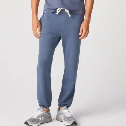 MONROW Men's Vintage Sweats - Blue Steel Color BLUESTEEL Sale